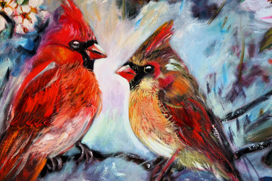 Love Still Visits - Original Painting