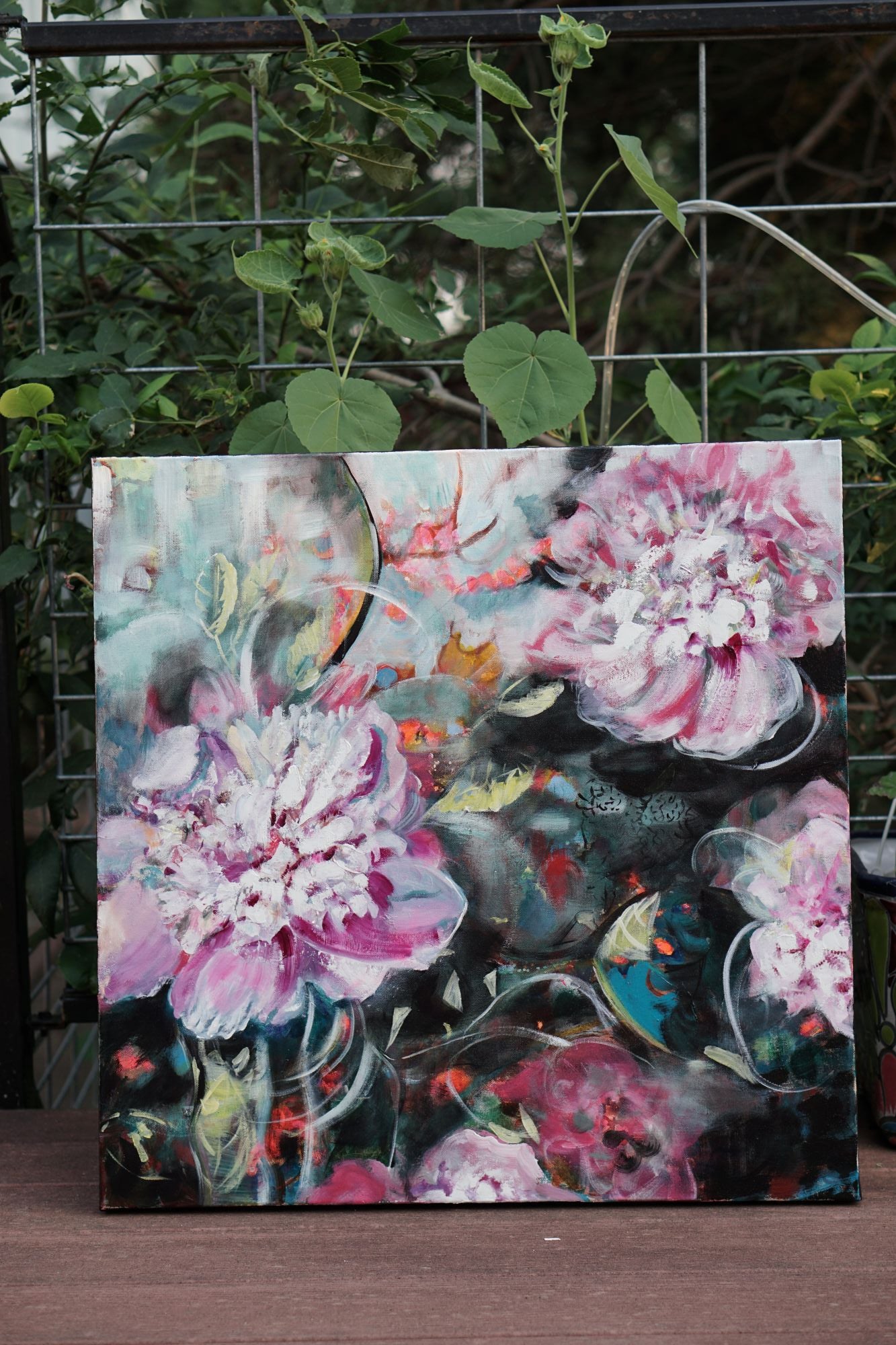 Peony Moment - Original Painting