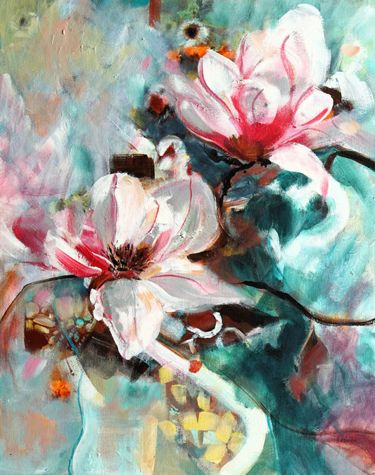 Dancing Magnolia - Original Painting