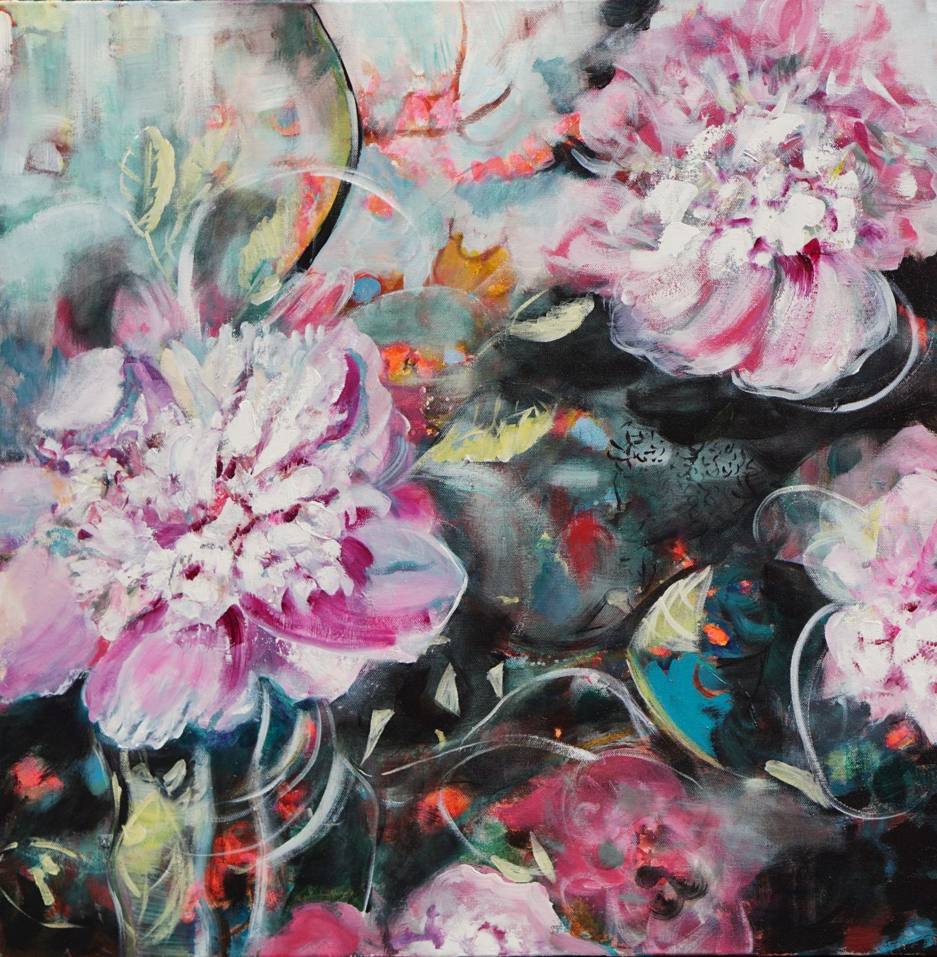 Peony Moment - Original Painting