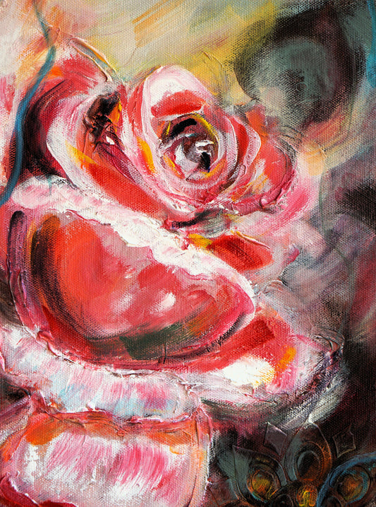 Raspberry Scent - Original Painting