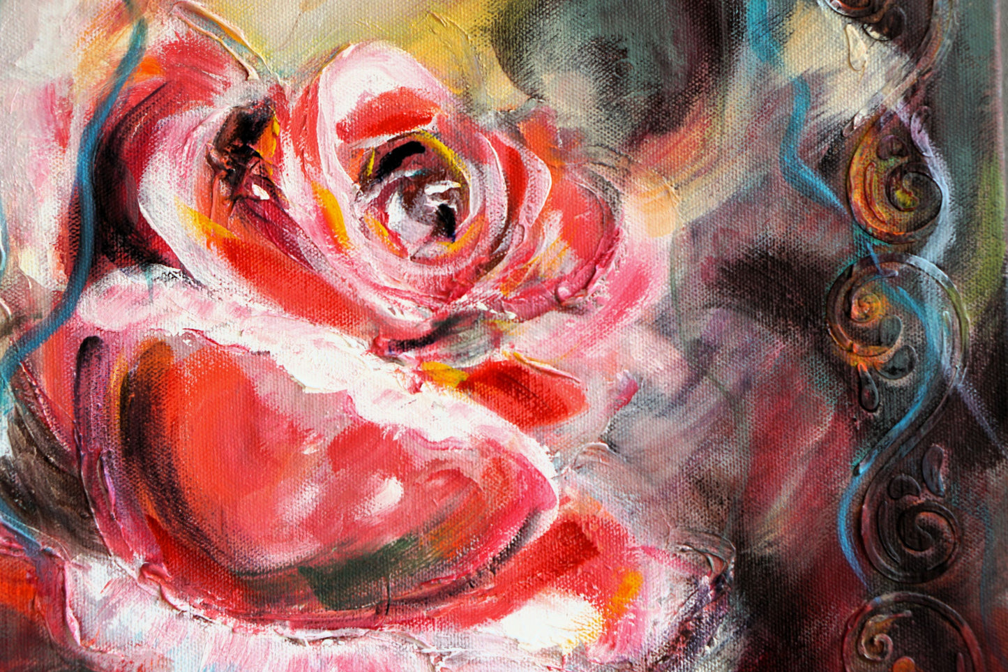 Raspberry Scent - Original Painting