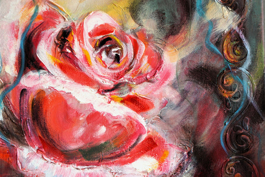 Raspberry Scent - Original Painting