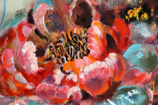 Ruby Fragrance - Original Painting