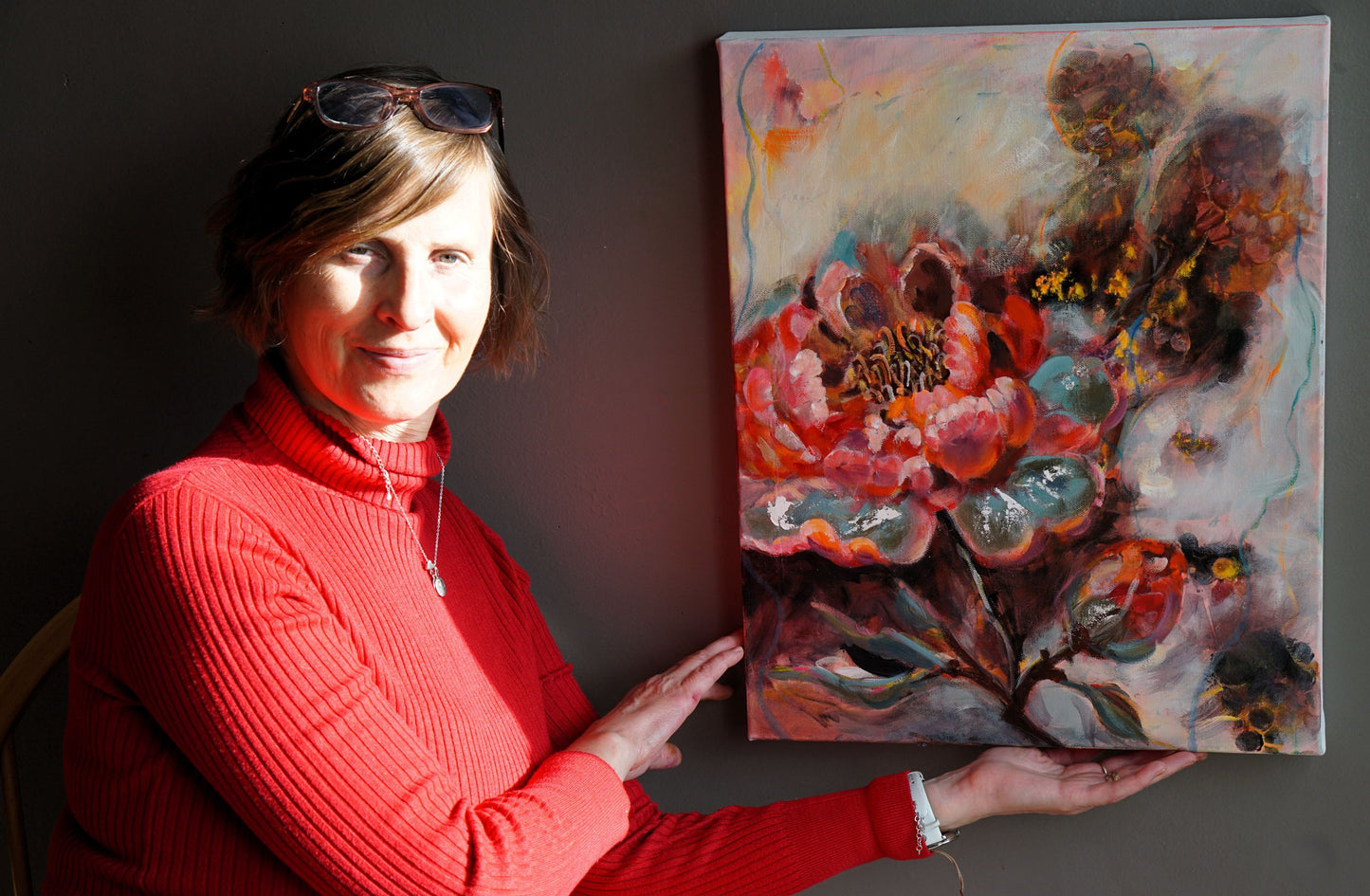 Ruby Fragrance - Original Painting