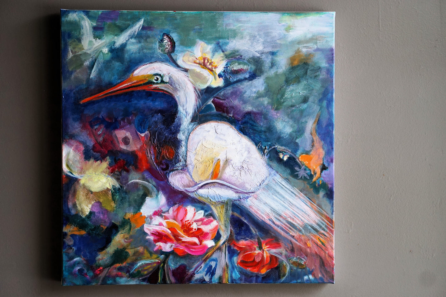 Where Petals Whisper - Original Painting